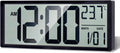 Maxstar Large Digital Wall Clock, 16" Digital Clock Battery Operated with Date and Temperature, 12/24H, Seconds, Alarm, DST, Desktop/Wall Mounted for Home, Office, Bedroom